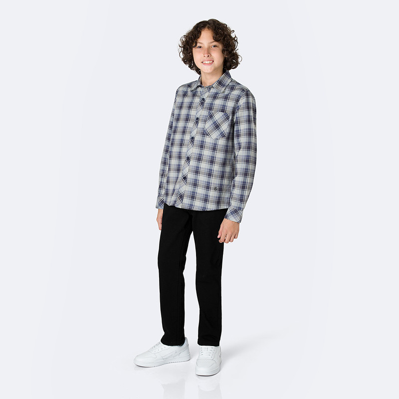 CAMISA CUADROS NIÑO CESAHR CR - 4