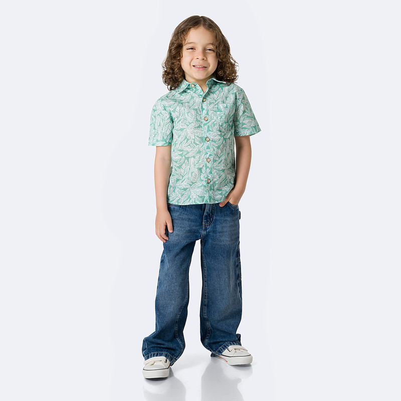 CAMISA POPELINA NIÑO ALEJOHH - 4