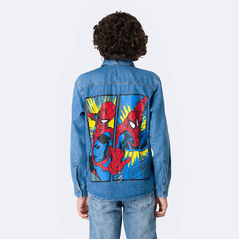 CAMISA DENIM NIÑO TORETO-MARVEL - 3