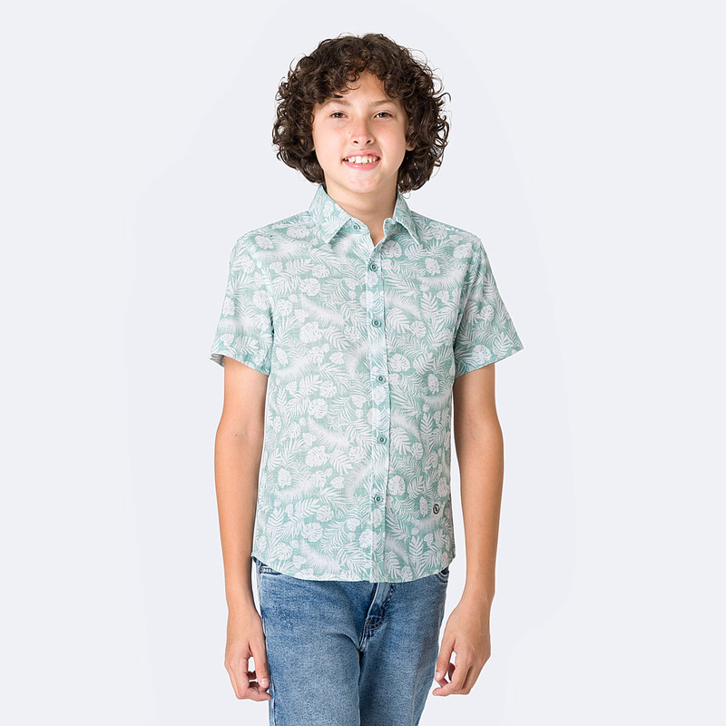 CAMISA POPELINA NIÑO HABRANHH - 1