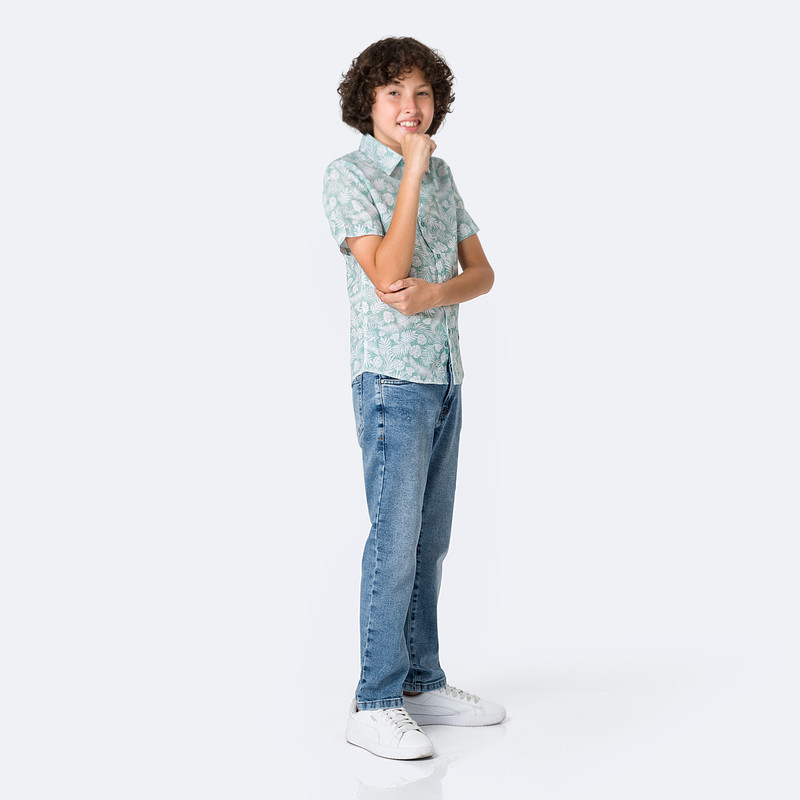 CAMISA POPELINA NIÑO HABRANHH - 4