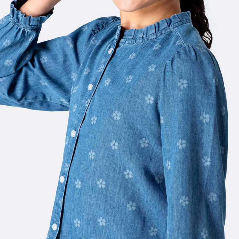 BLUSAS DENIM NIÑA LIDYAH - 2