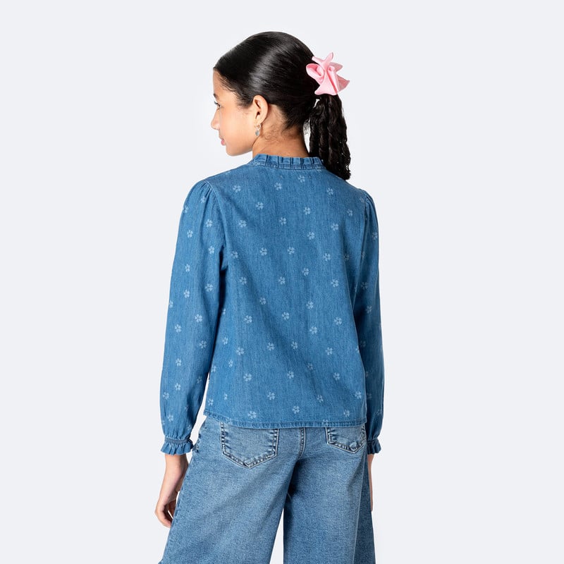 BLUSAS DENIM NIÑA LIDYAH - 3