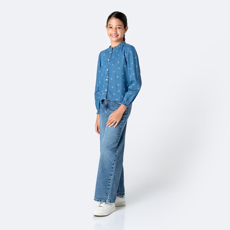 BLUSAS DENIM NIÑA LIDYAH - 4