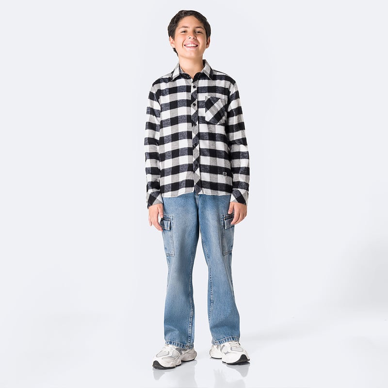 CAMISA VILLELA NIÑO FABRICYOO - 4