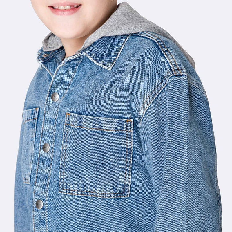 CAMISA DENIM NIÑO GABRIELJ - 2