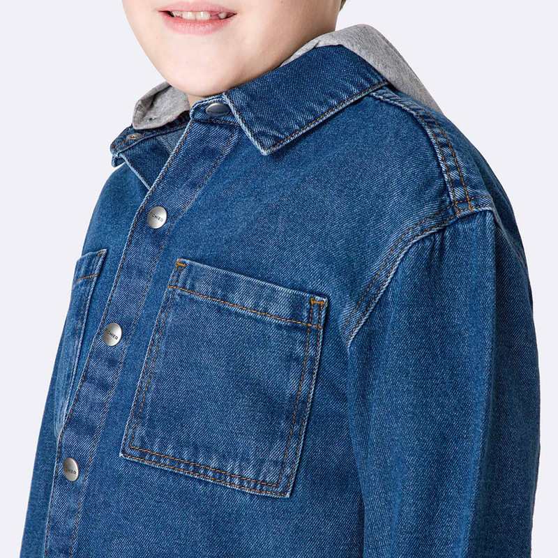 CAMISA DENIM NIÑO GABRIELJ - 2