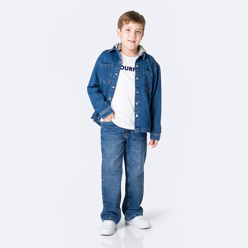 CAMISA DENIM NIÑO GABRIELJ - 6