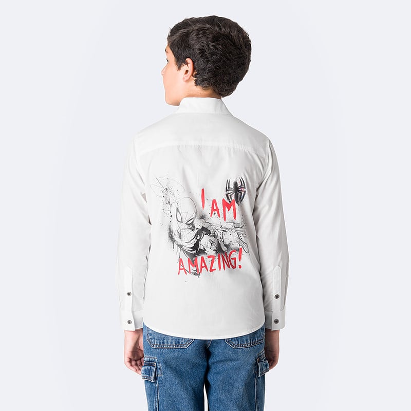 CAMISA POPELINA NIÑO FELO-MARVEL - 1