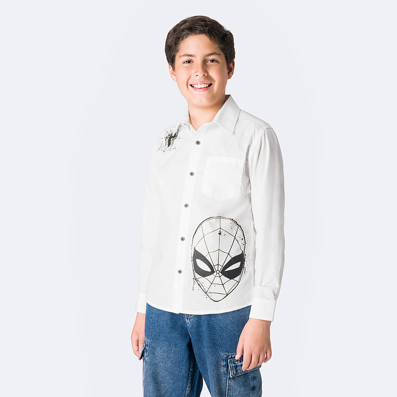 CAMISA POPELINA NIÑO FELO-MARVEL - 3