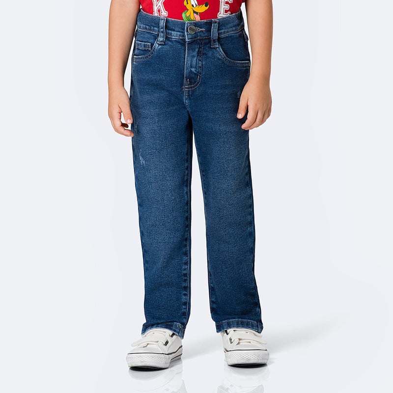 PANTALON DENIM STRETCH NIÑO EMYR - 1