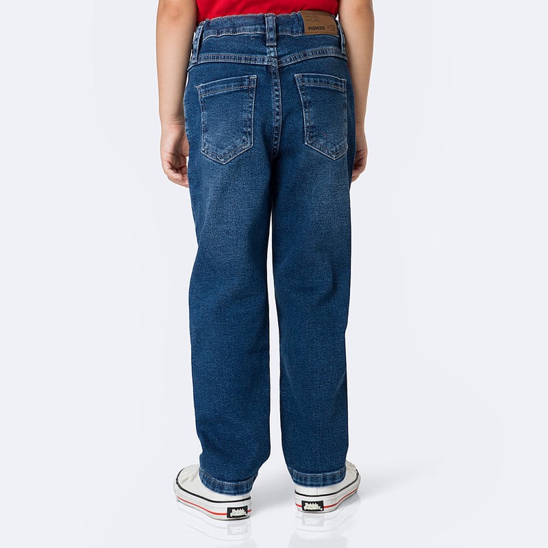 PANTALON DENIM STRETCH NIÑO EMYR - 3