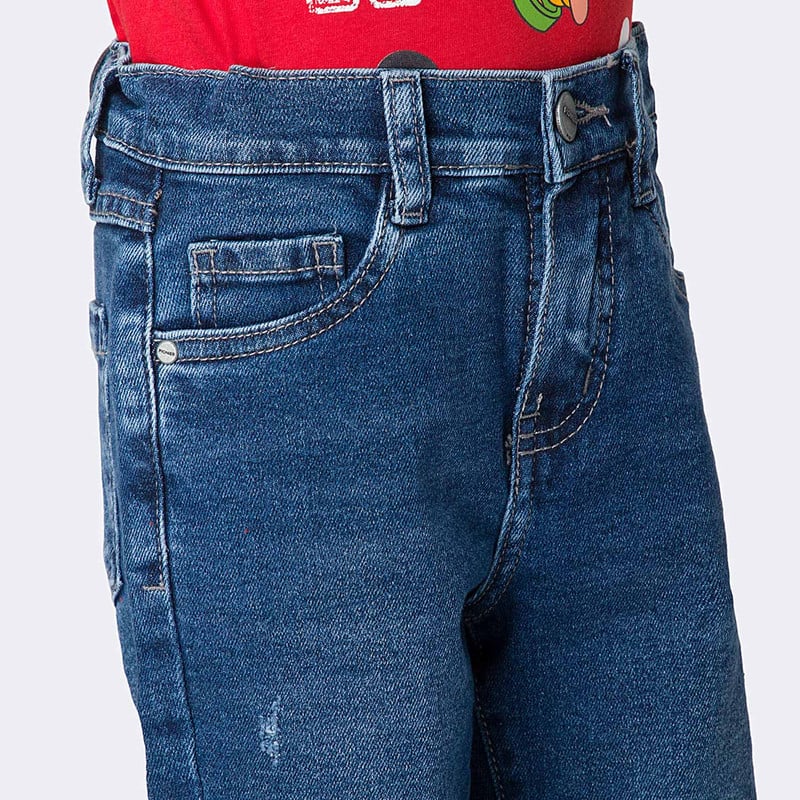 PANTALON DENIM STRETCH NIÑO EMYR - 4