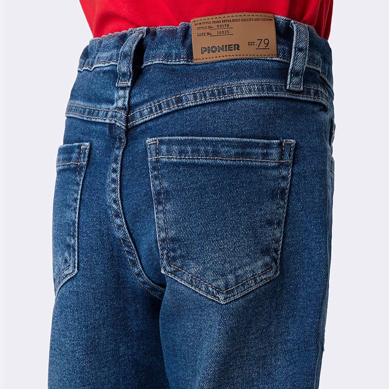 PANTALON DENIM STRETCH NIÑO EMYR - 5
