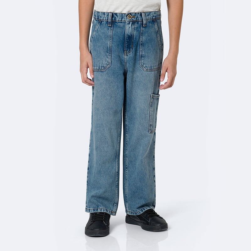 PANTALON DENIM NIÑO MARHIOH - 1