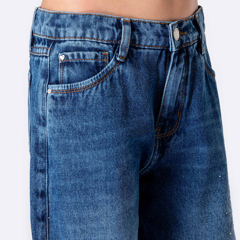PANTALON DENIM NIÑA ELHENAH - 4