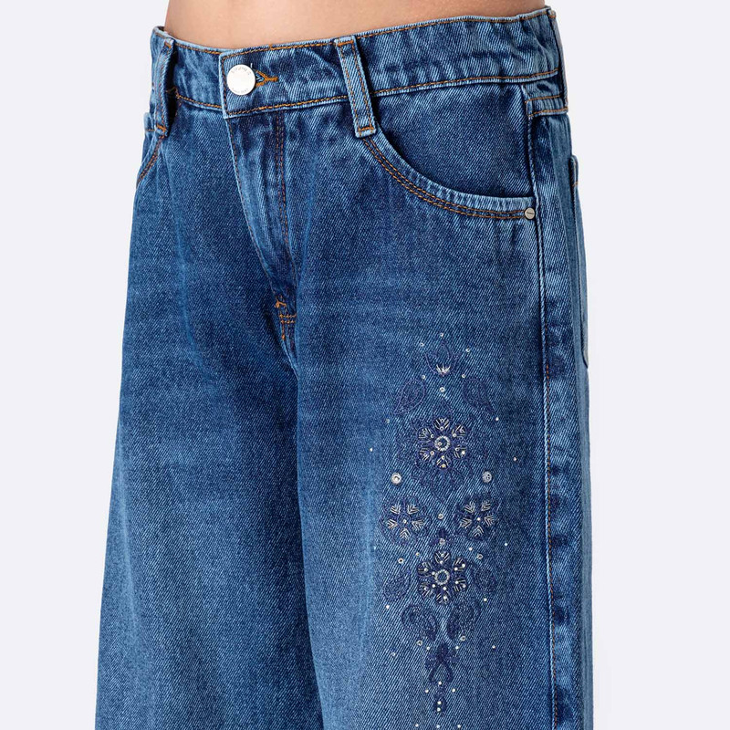 PANTALON DENIM NIÑA ELHENAH - 5