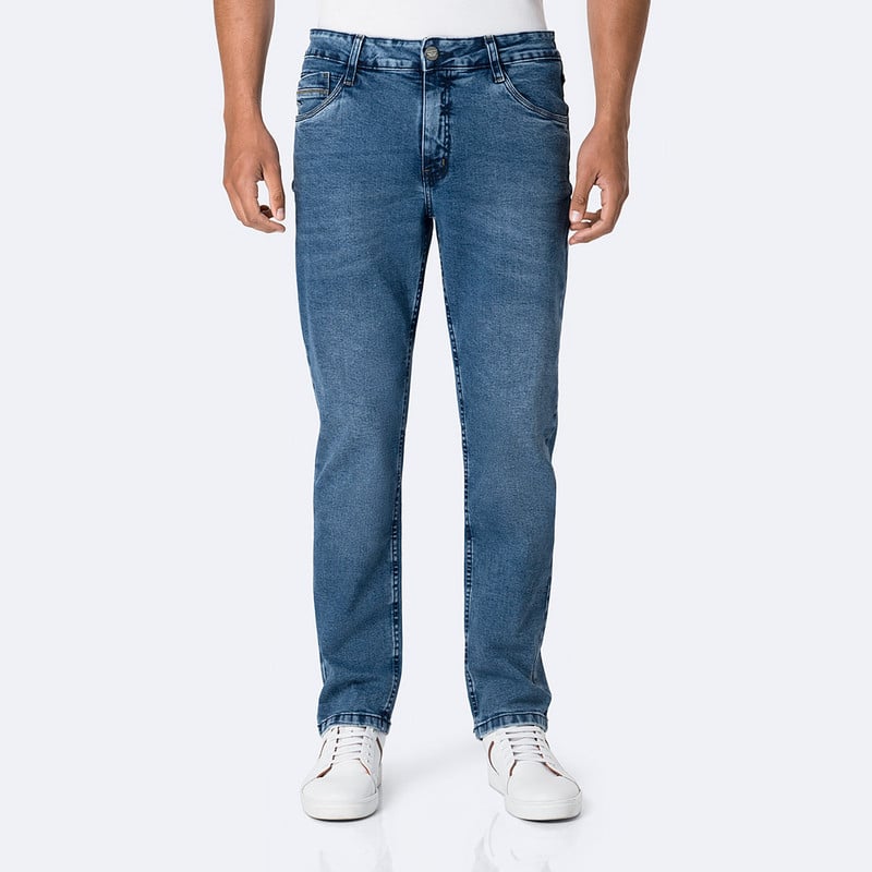 PANTALON DENIM STRETCH HOMBRE GILBERTT - 1