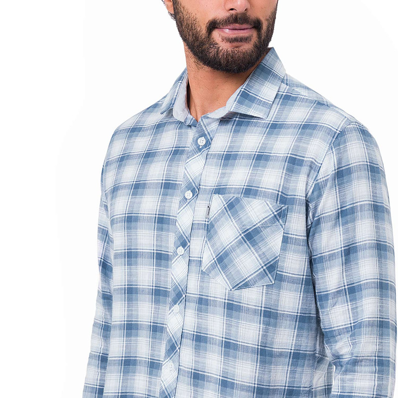 CAMISA CUADROS HOMBRE LARSEN C-ML - 4