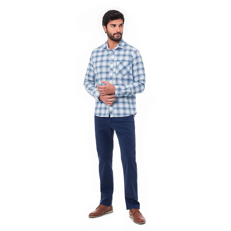 CAMISA CUADROS HOMBRE LARSEN C-ML - 5