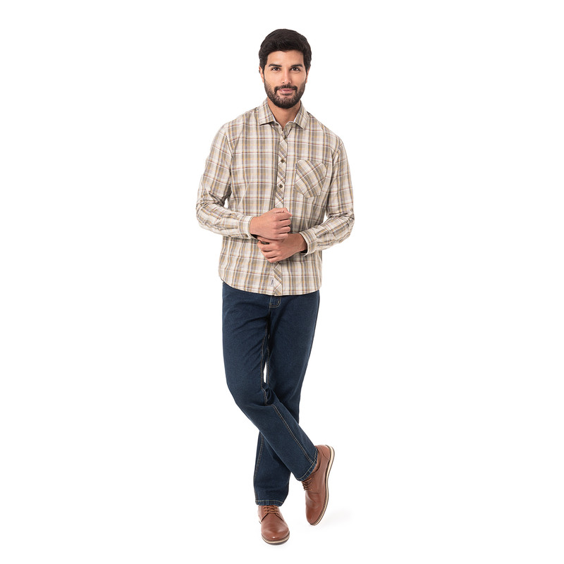 CAMISA CUADROS HOMBRE LARSEN C-ML - 5