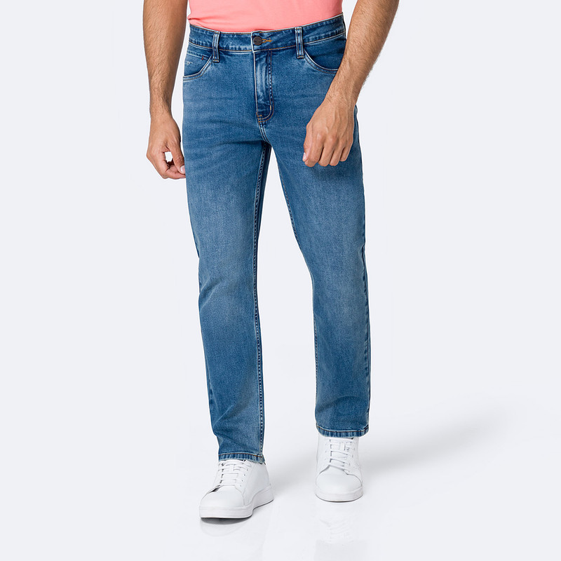 PANTALON DENIM STRETCH HOMBRE JOHVAN - 1