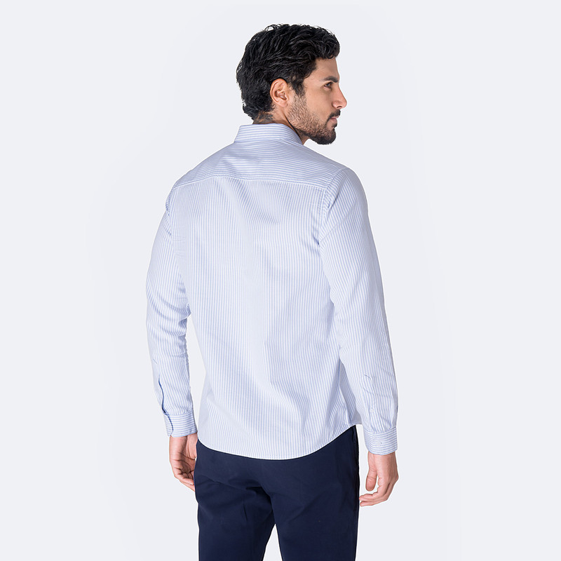 CAMISA LISTADA HOMBRE LARSEN001ML - 3