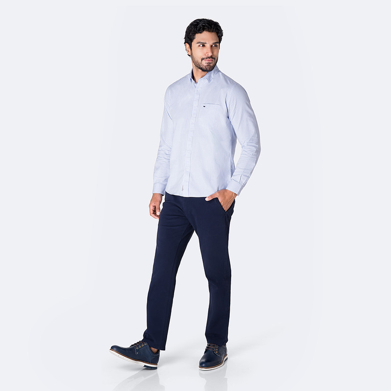 CAMISA LISTADA HOMBRE LARSEN001ML - 5