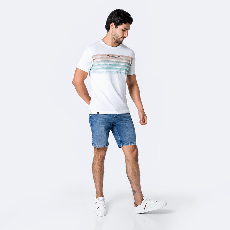 BERMUDA DENIM STRETCH HOMBRE PPEPE - 2