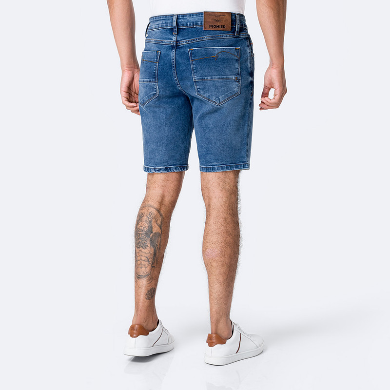 BERMUDA DENIM STRETCH HOMBRE PPEPE - 3