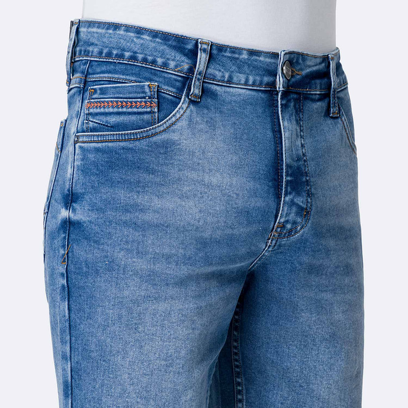 BERMUDA DENIM STRETCH HOMBRE PPEPE - 4