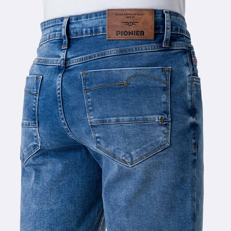 BERMUDA DENIM STRETCH HOMBRE PPEPE - 5