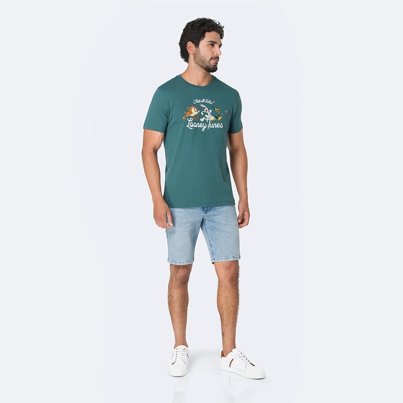 BERMUDA DENIM STRETCH HOMBRE DALLTON - 2