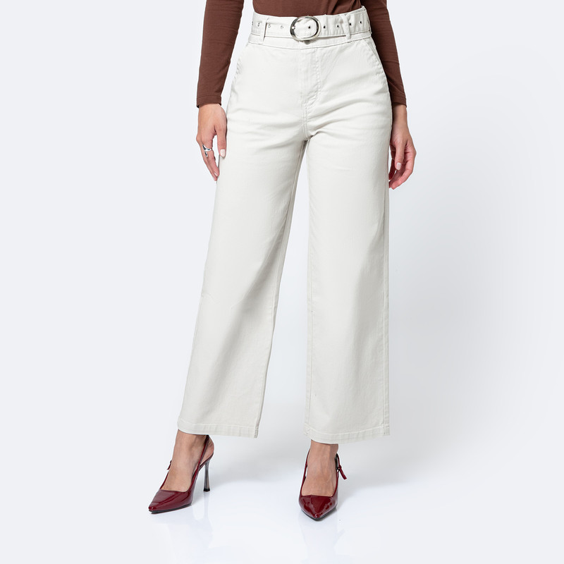 PANTALON DRILL STRETCH MUJER JISELI - 1