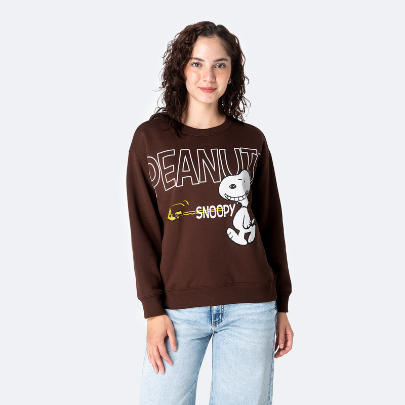POLERAS FRANELA MUJER FLIP-SNOOPY - 1