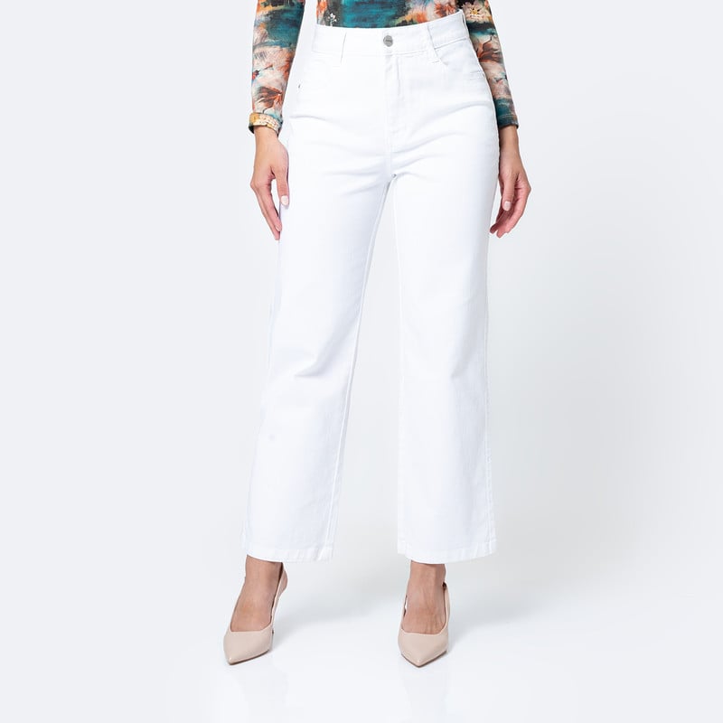 PANTALON DRILL STRETCH MUJER HAISHE - 1