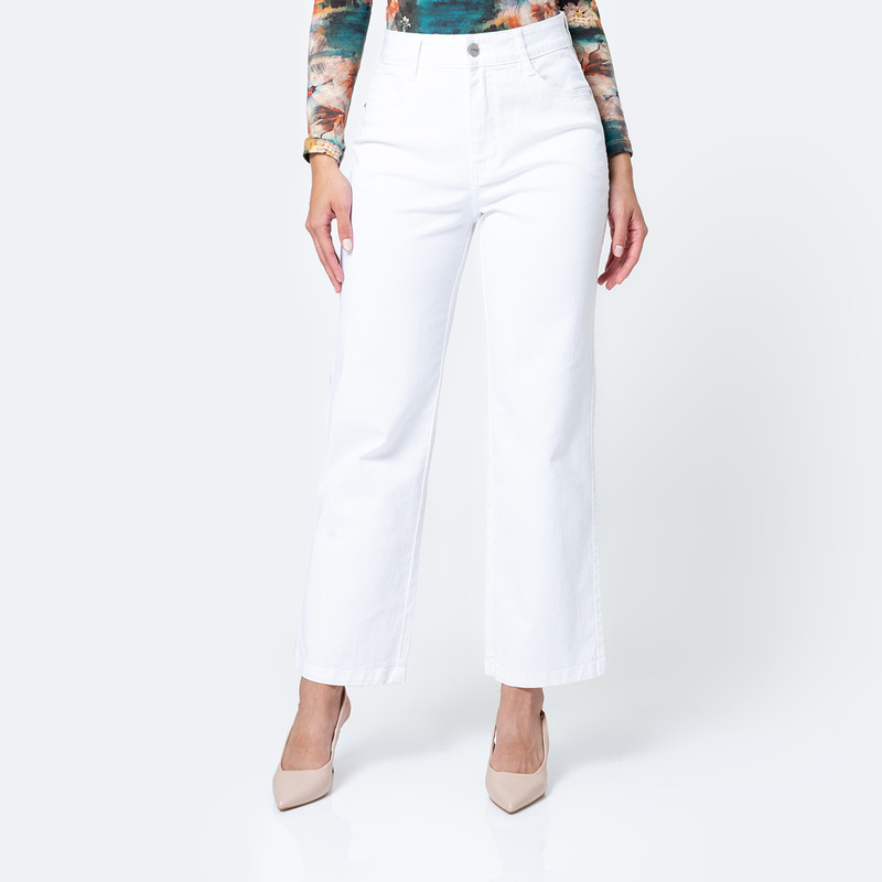 PANTALON DRILL STRETCH MUJER HAISHE - 1