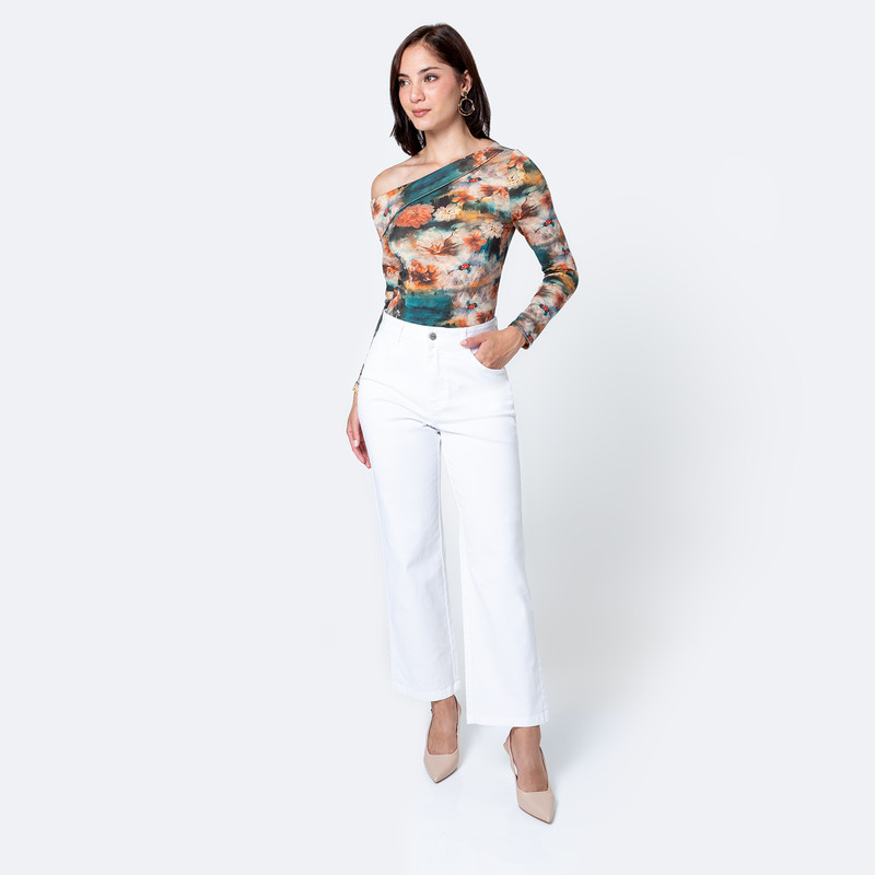 PANTALON DRILL STRETCH MUJER HAISHE - 2