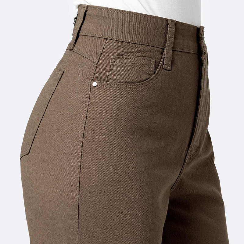 PANTALON DRILL STRETCH MUJER HAISHE - 4