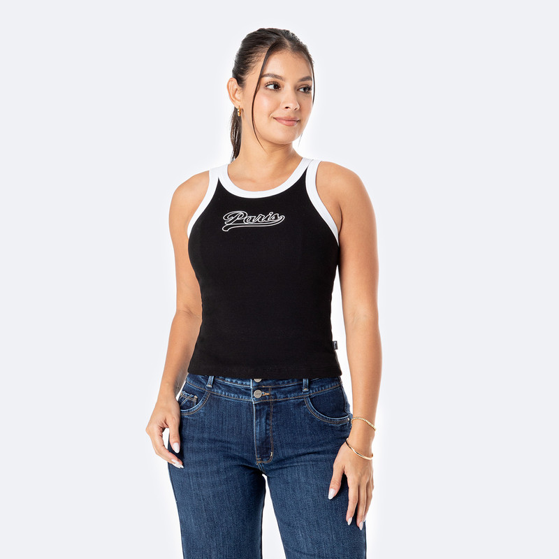 POLO MODA RIB LYCRADO MUJER ARYL 3 - 1