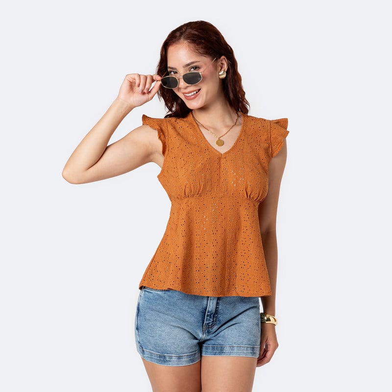 BLUSAS BRODERY MUJER SONILE - 1