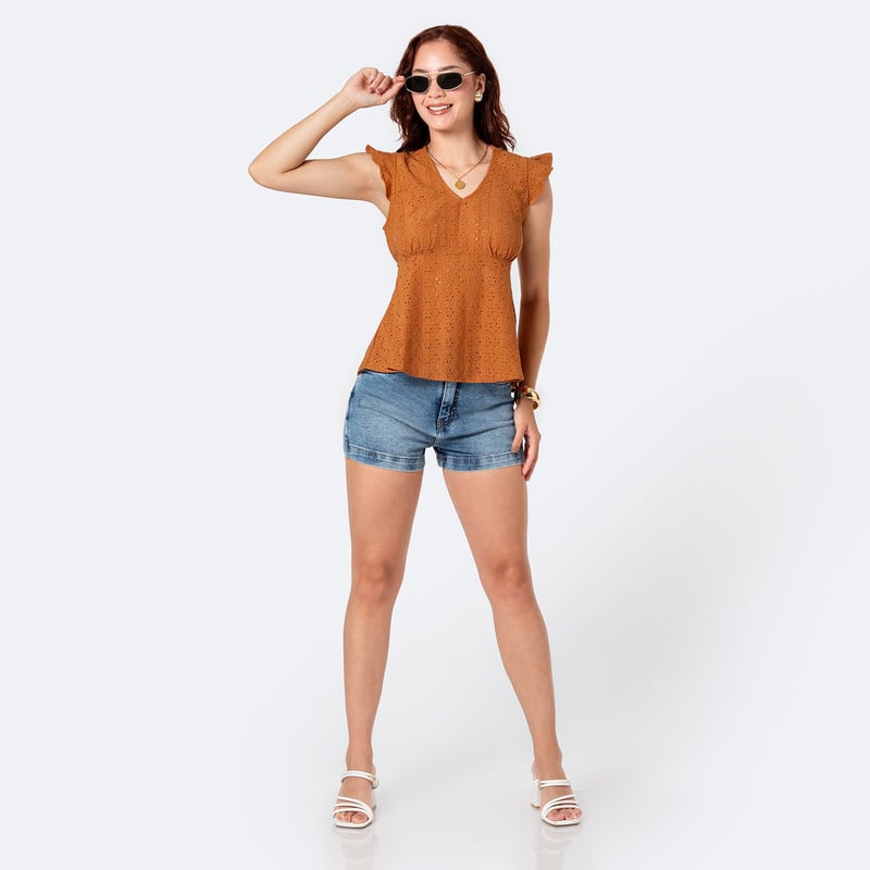 BLUSAS BRODERY MUJER SONILE - 4