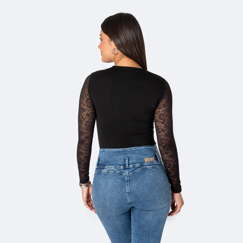 BODY JERSEY FULL LYCRA MUJER BRIZEIDA - 3