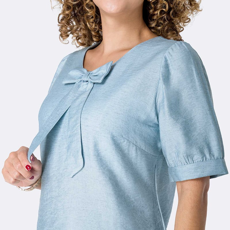 BLUSAS LINO MUJER BLEY MT - 2