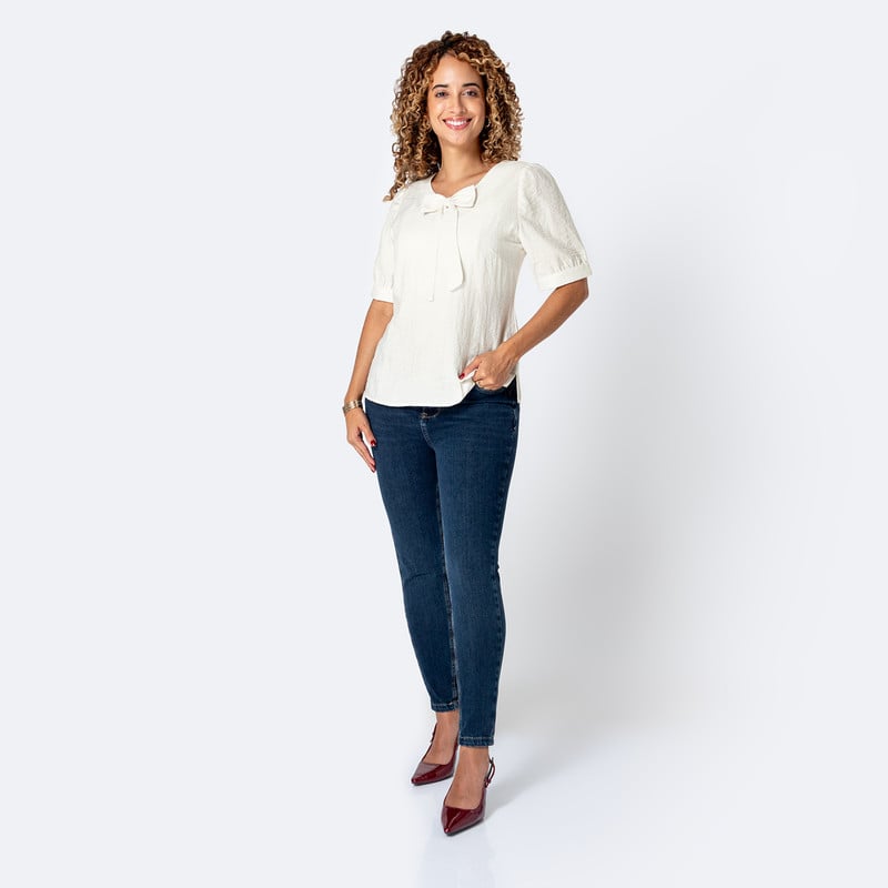BLUSAS POPELINA MUJER BLEY MT - 4
