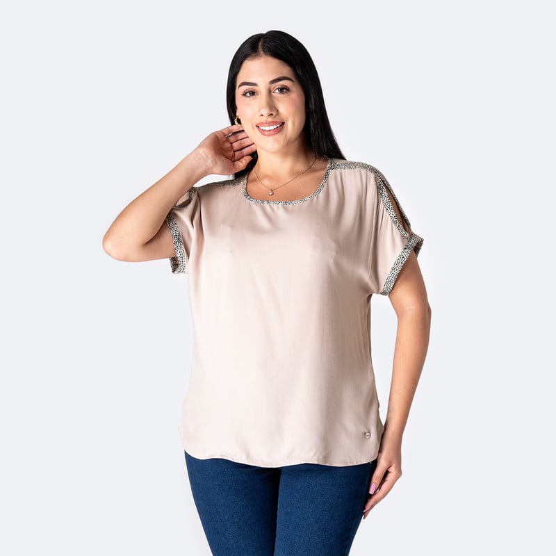 BLUSAS POPELINA MUJER ORIANEH - 1