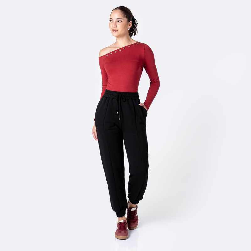 JOGGER BASICO FRANELA MUJER AZALIA 2 - 2