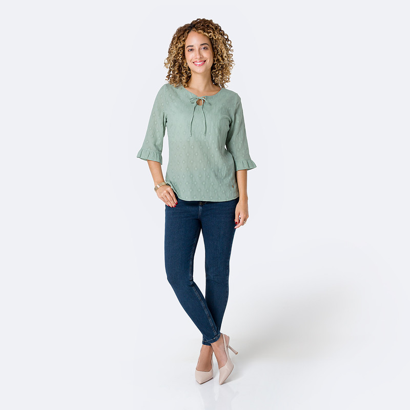 BLUSAS LINO MUJER PAZ MT - 4