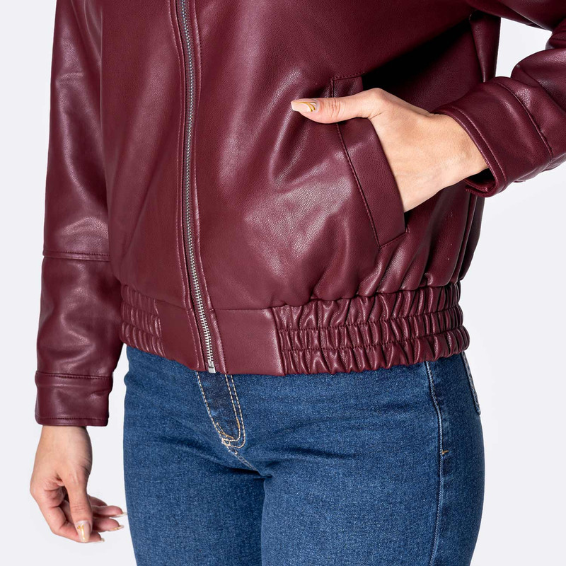 CASACA CUERINA MUJER DAHELYN - 2