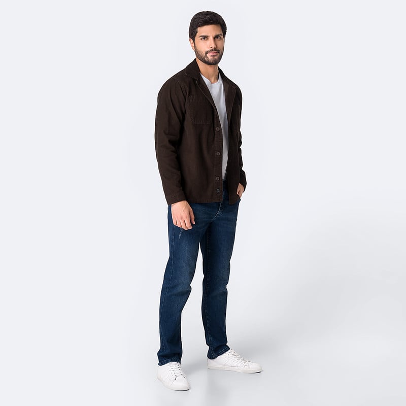 CAMISA CORDUROY HOMBRE RENZOH - 4